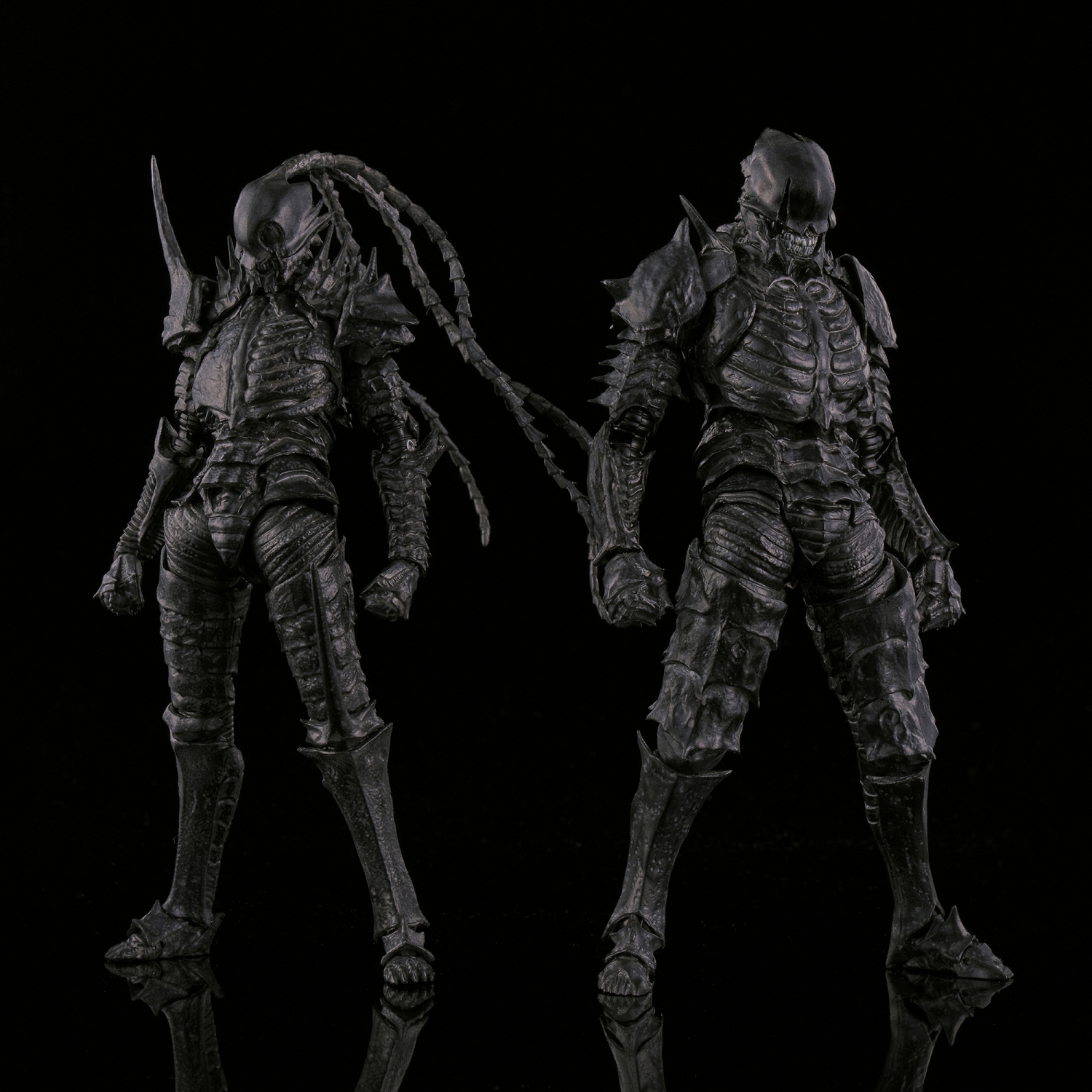 ABARA: 1/12 Black Gaunas Kudou Denji&Nayuta Action Figures